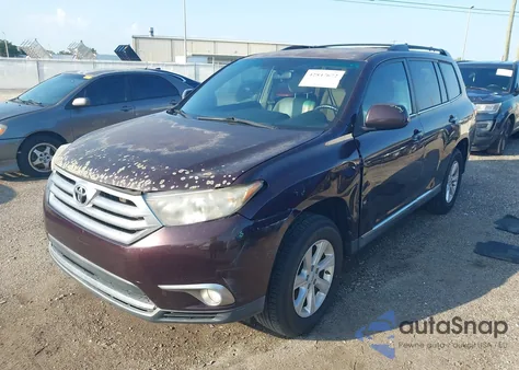 2012 Toyota Highlander из США, поврежденный, VIN 5TDZA3EH7CS019568